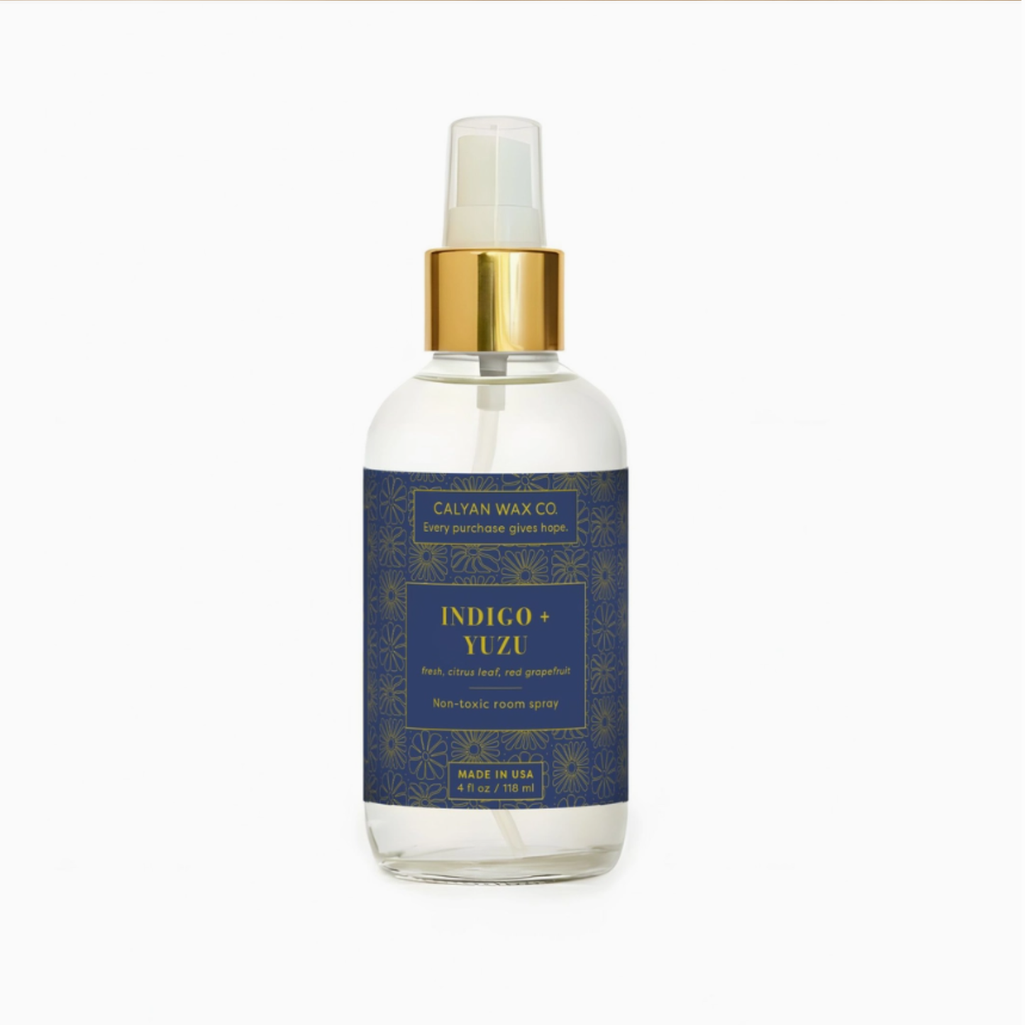 Indigo + Yuzu Room Spray