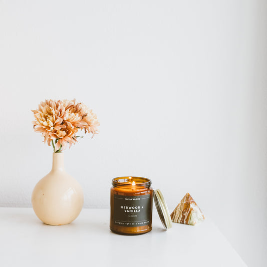 Calyan Wax Co. Amber Jar Candle Collection