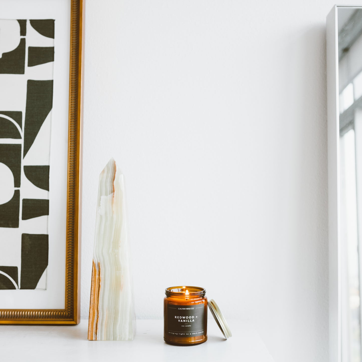 Calyan Wax Co. Amber Jar Candle Collection