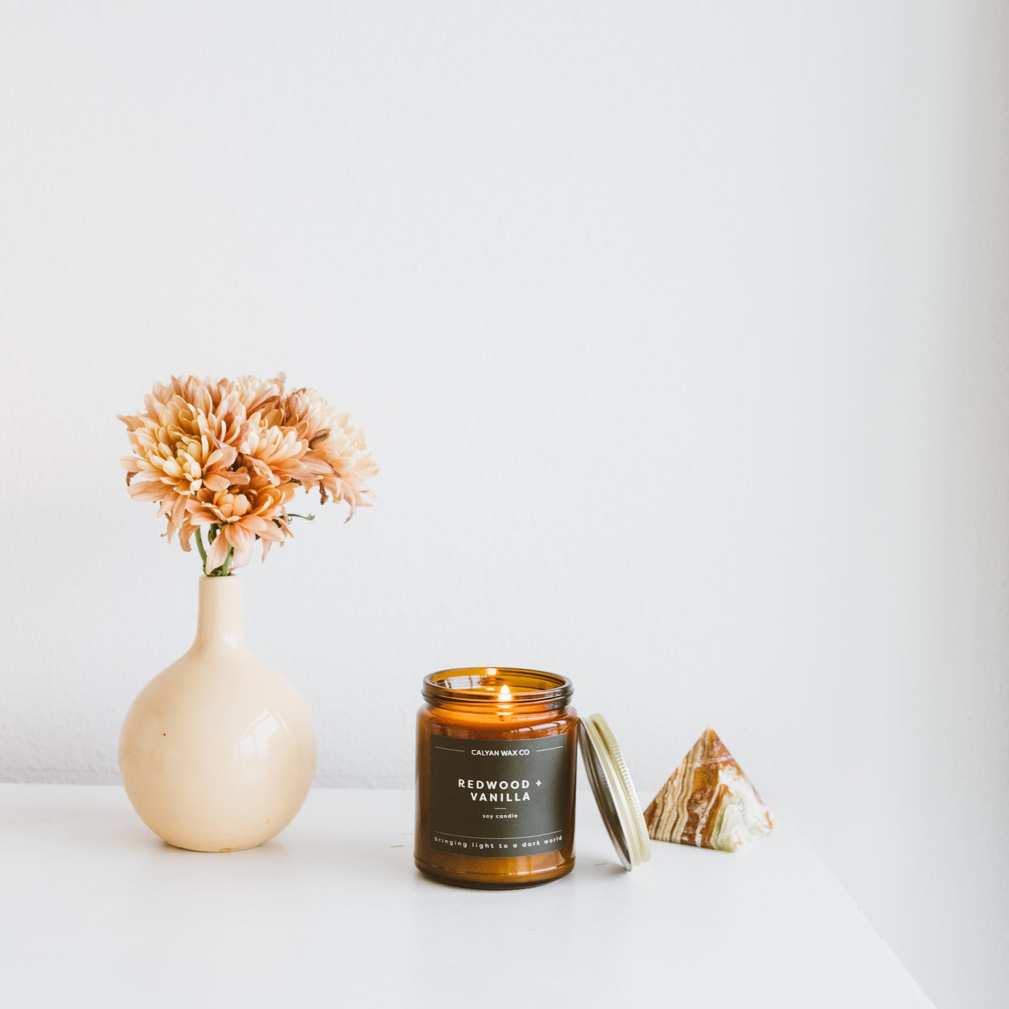 Calyan Wax Co. Amber Jar Candle Collection