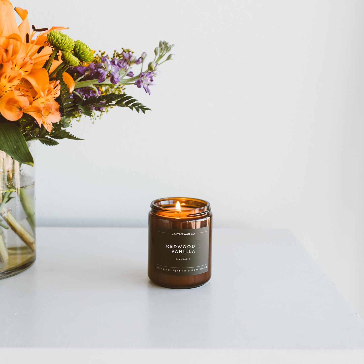 Calyan Wax Co. Amber Jar Candle Collection